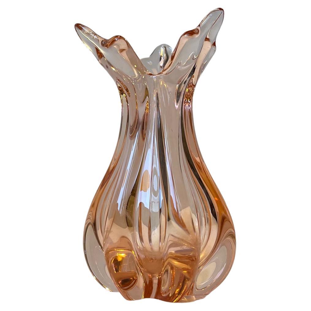Rosa Murano-Glas von Seguso, 1960er Jahre