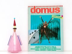Pink Murano Glass Perfume Bottle, Italy, 1980s