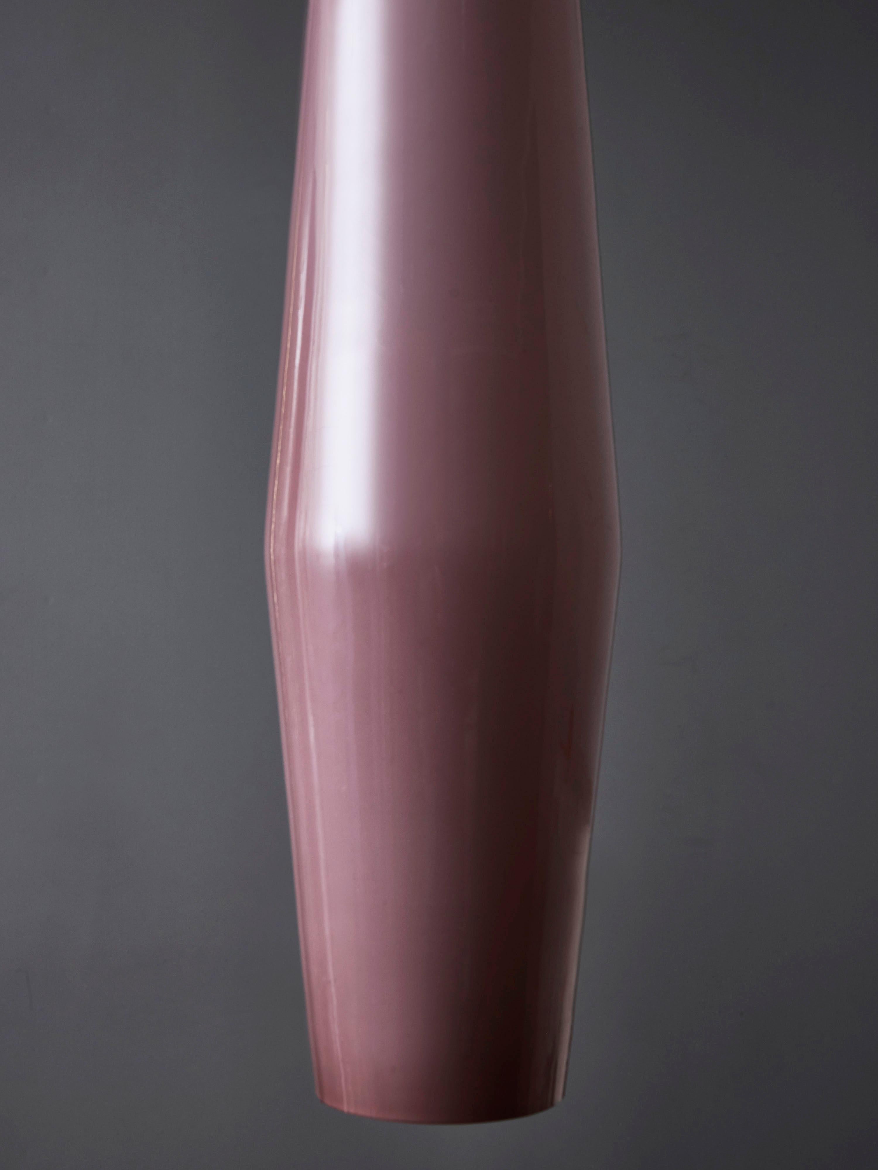 Ciondolo Vistosi in vetro di Murano rosa In condizioni buone in vendita a Saint-Ouen, IDF
