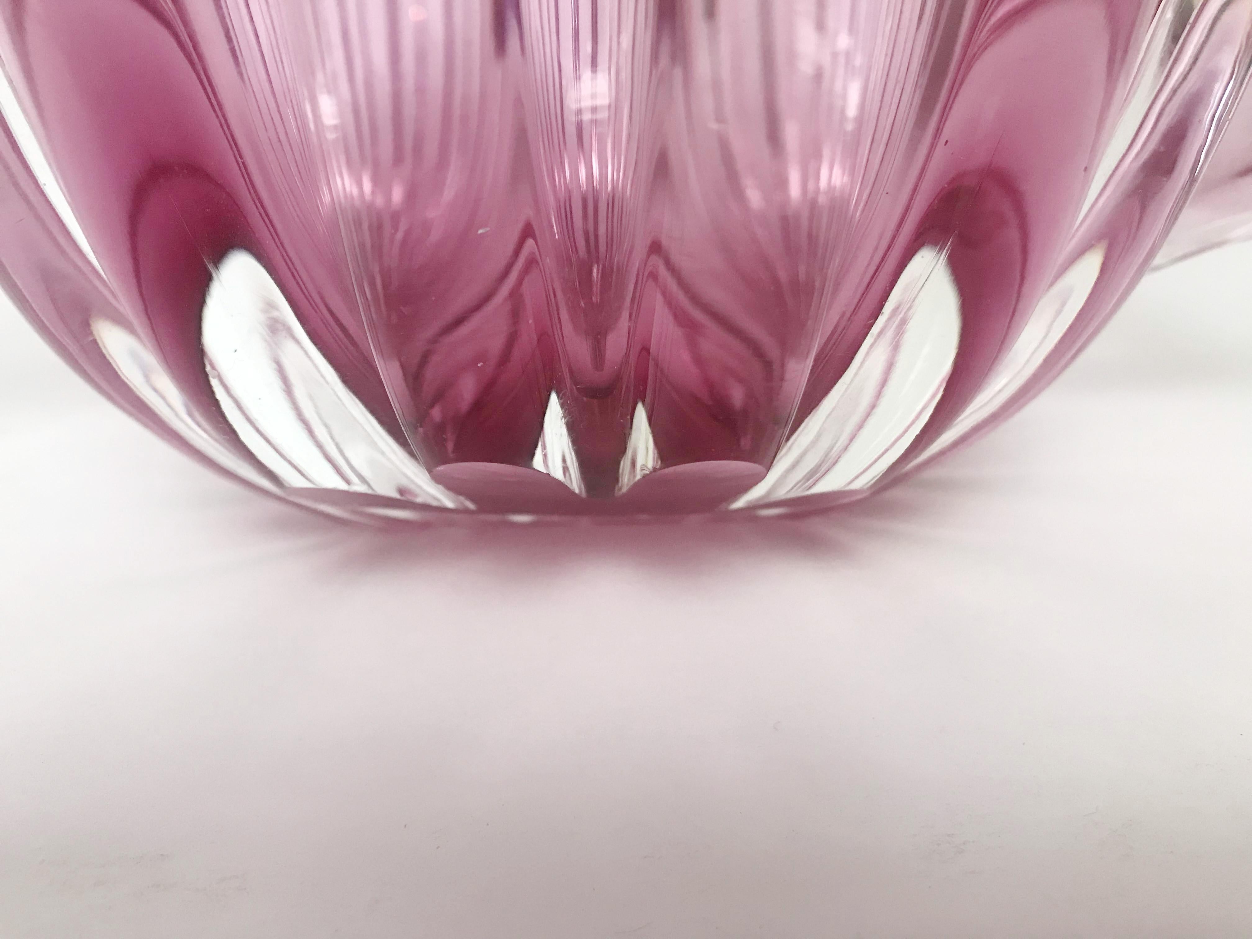 Conchiglia di Murano rosa in saldo finale 3