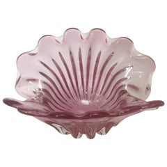 Conchiglia di Murano rosa in saldo finale