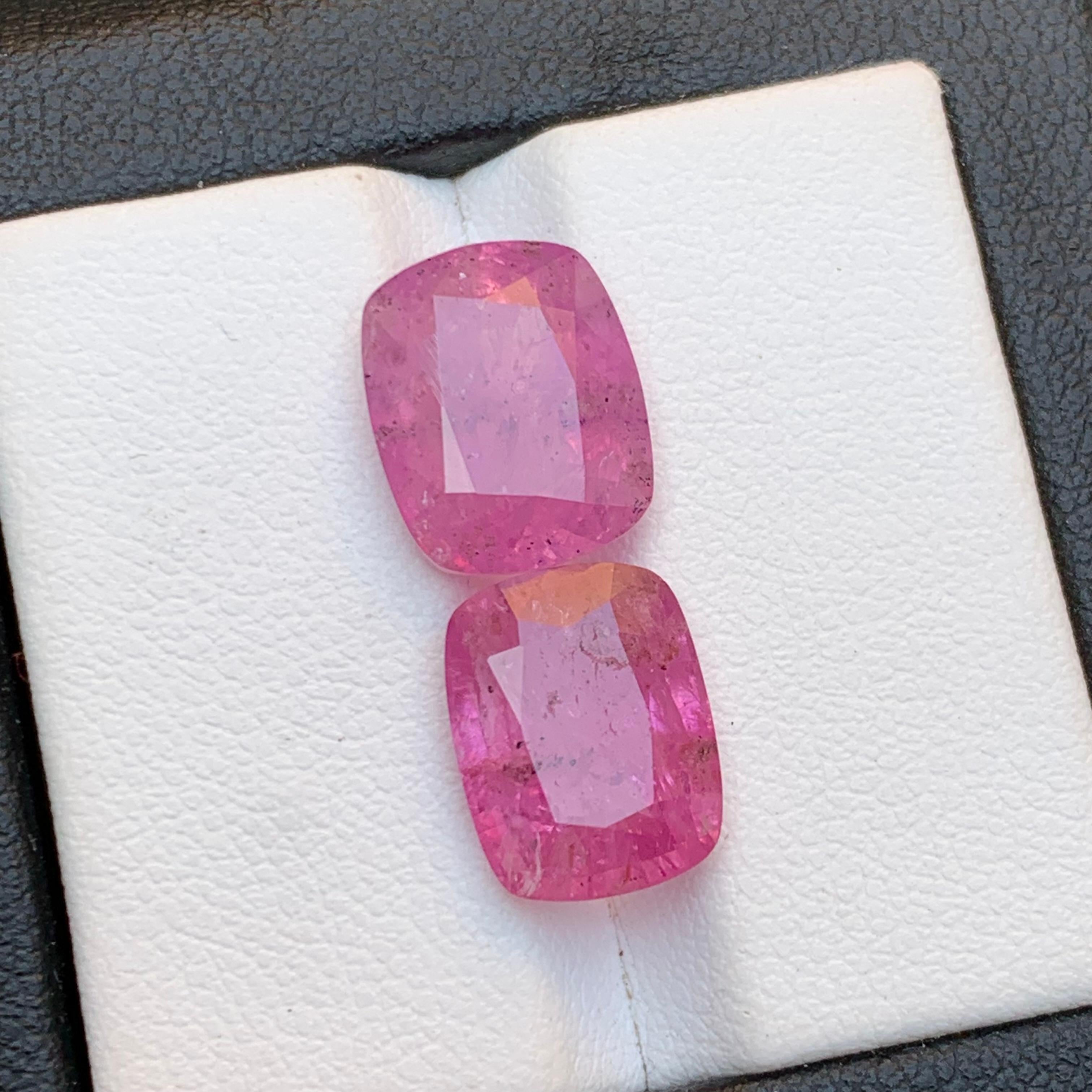 Pink Natural Sapphire Loose Gemstones for Ring, Necklace Pendant or any other Jewelry Setting-Cushion Cut from Afghanistan!!

💎 GEMSTONE TYPE: Pink Sapphire
⚖️ WEIGHT: 11.90 Carat
🪚 SHAPE & CUT: Cushion Cut
📏 SIZE (MM): 
6.60 Ct (11.69 x 9.49 x