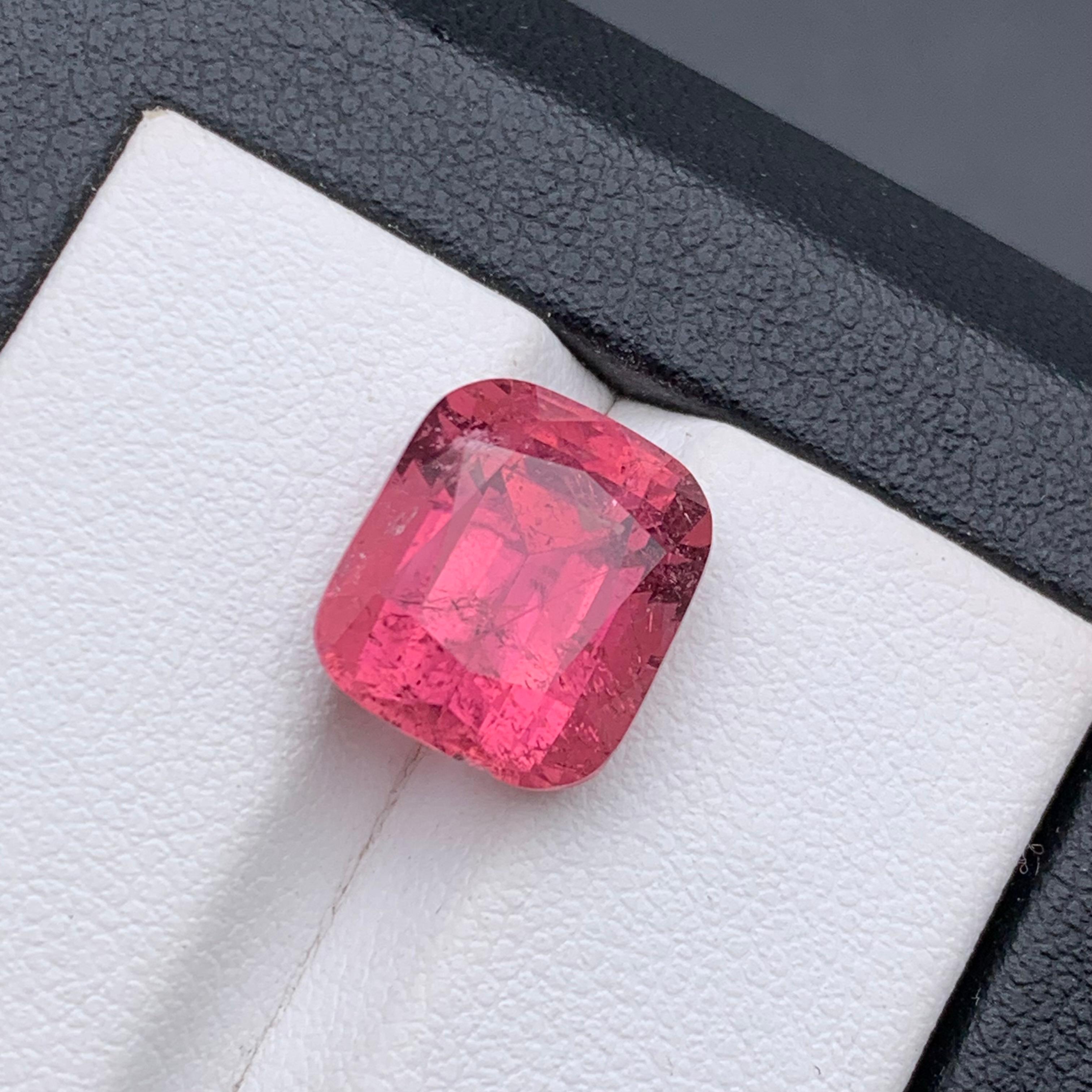 Pink Natural Tourmaline Loose Gemstone for Ring, Necklace Pendant or any other Jewelry Setting-Cushion Cut!!

💎 GEMSTONE TYPE: Tourmaline
⚖️ WEIGHT: 7.35 Carats
🪚 SHAPE & CUT: Cushion Cut
📏 SIZE (MM): 11.75 x 10.29 x 8.34
🌈 COLOR:  Pink
🔎