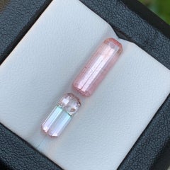 Pink Natural Tourmaline Ring, Pendant Loose Gemstones 5.15Ct Emerald Cut-Jewelry