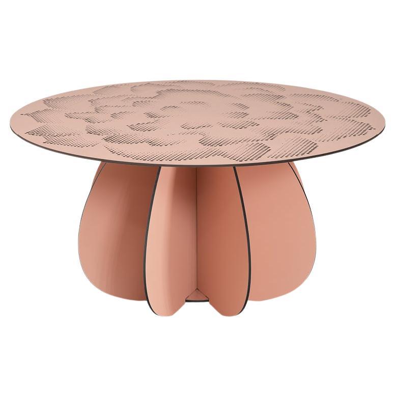 Couchtisch für draußen - Rosa GARDENIA ø80 cm im Angebot