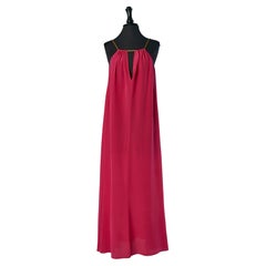 Robe de plage rose surdimensionnée avec bandoulière à cordon de serrage ERES