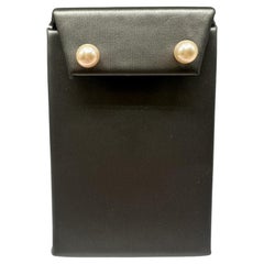 Boucles d
oreilles en or blanc 14kt avec perles roses - 7.2-7.4mm, New