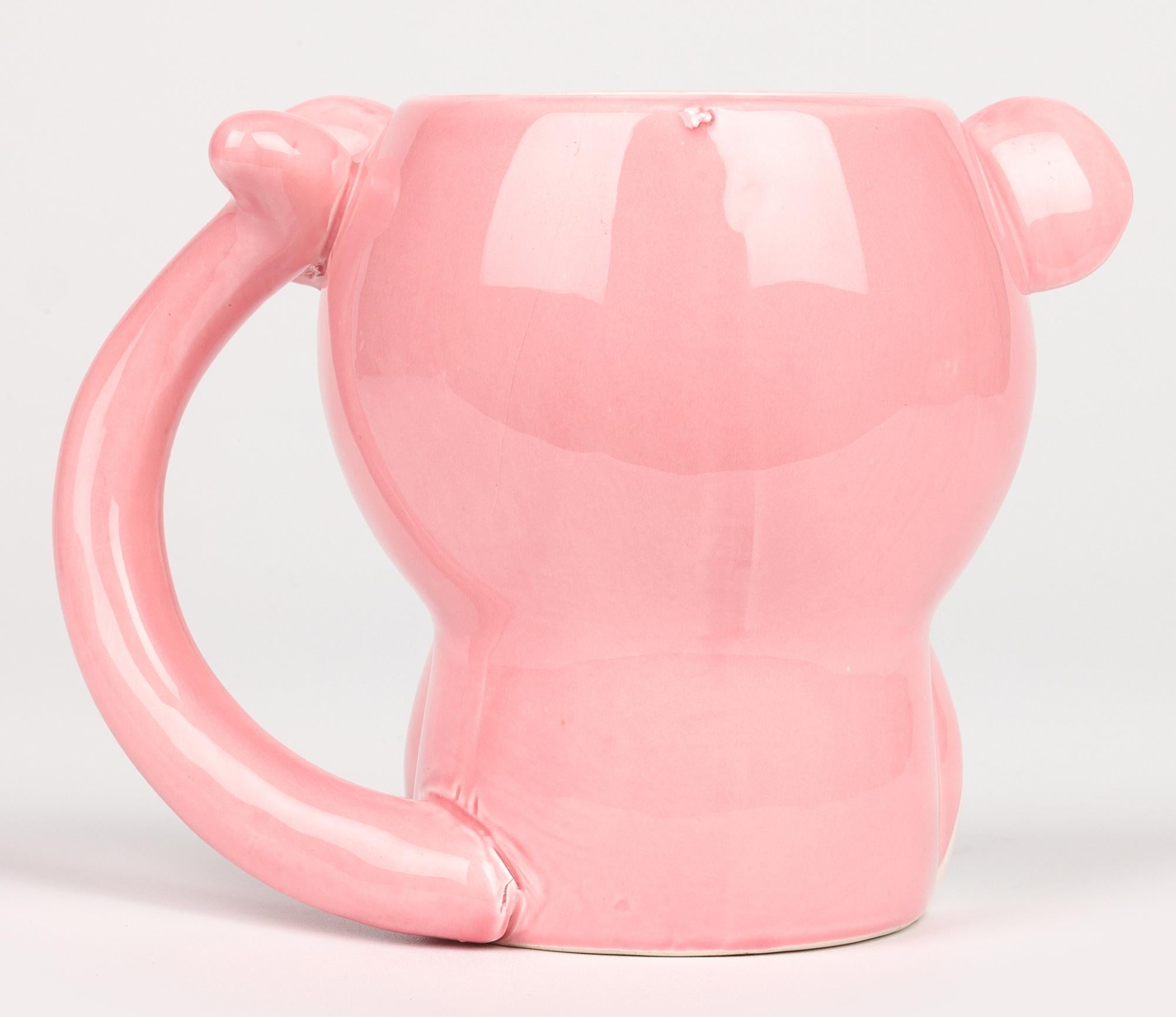 Pink Panther Collection Royal Orleans Pottery Pink Panther Character Mug For Sale 5