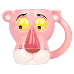 Pink Panther Collection Royal Orleans Pottery Pink Panther Character Mug