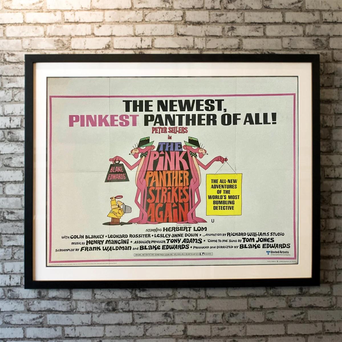 La panthère rose frappe à nouveau (1976) Excellent état - En vente à London, GB