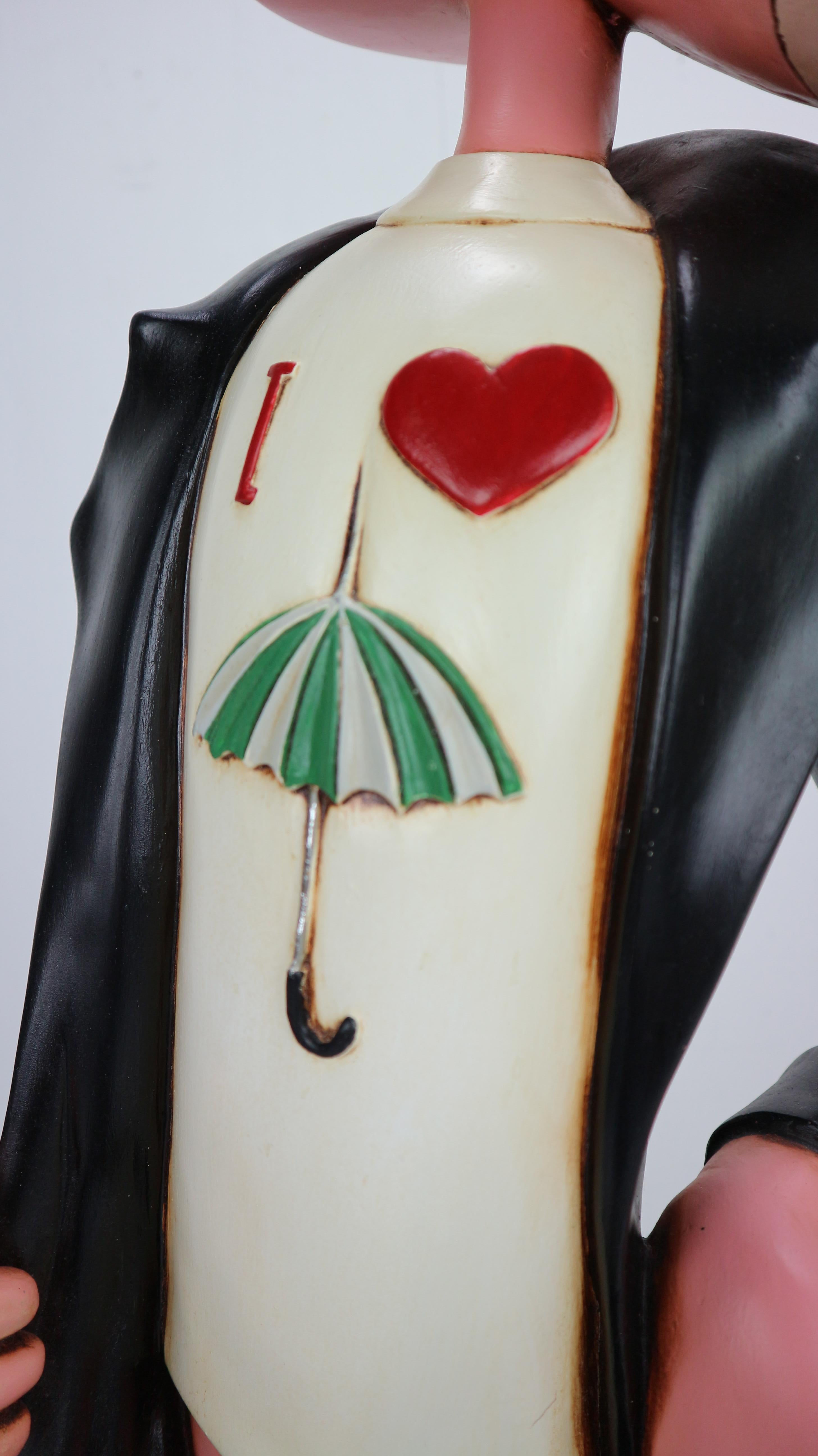 Polyester Pink Panther Umbrella Holder Univers 2000 United Artist Corp