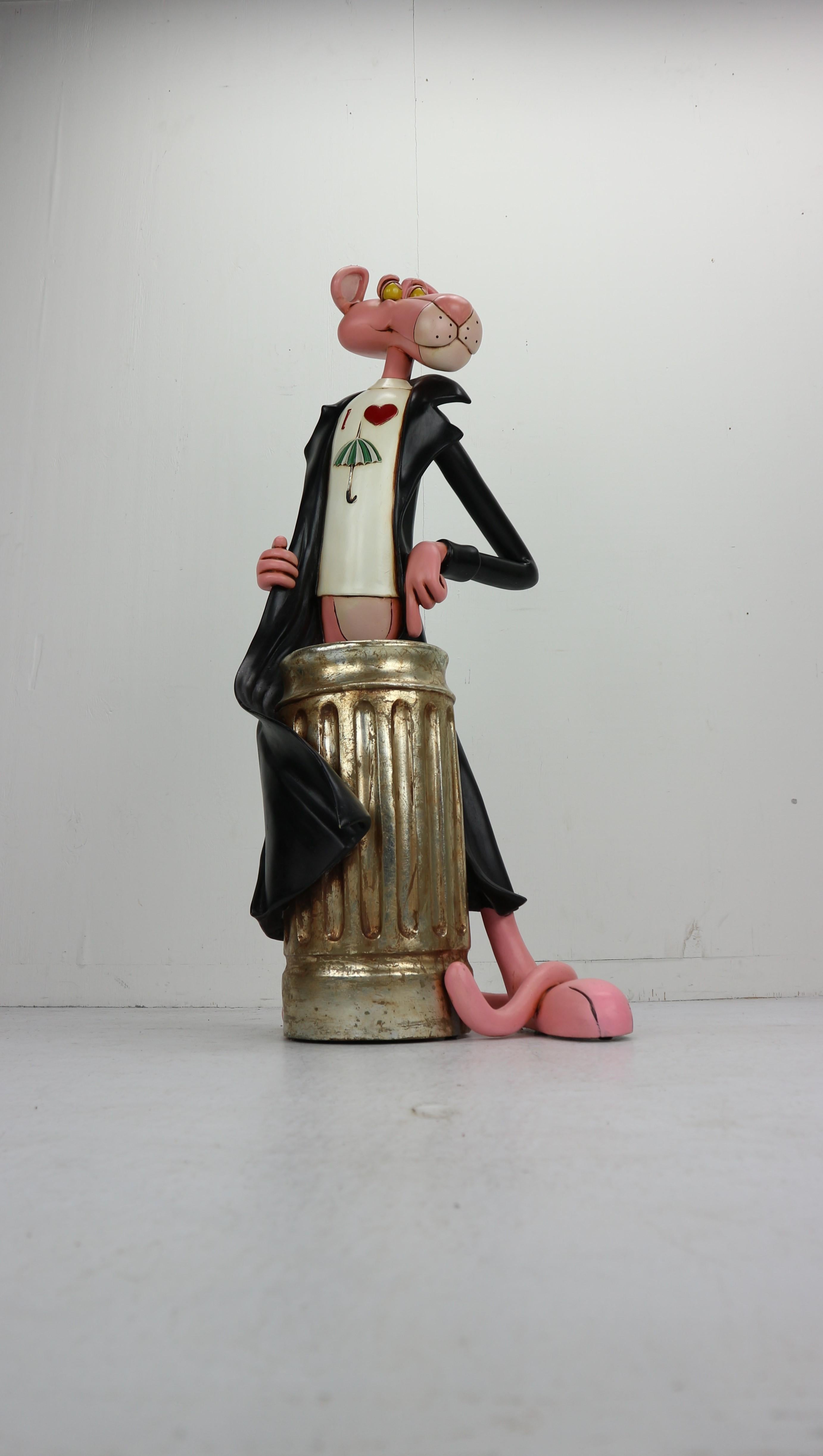 Pink Panther Umbrella Holder Univers 2000 United Artist Corp In Good Condition In The Hague, NL