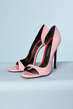Pink patent leather stiletto Maison Ernest pour Chantal Thomass