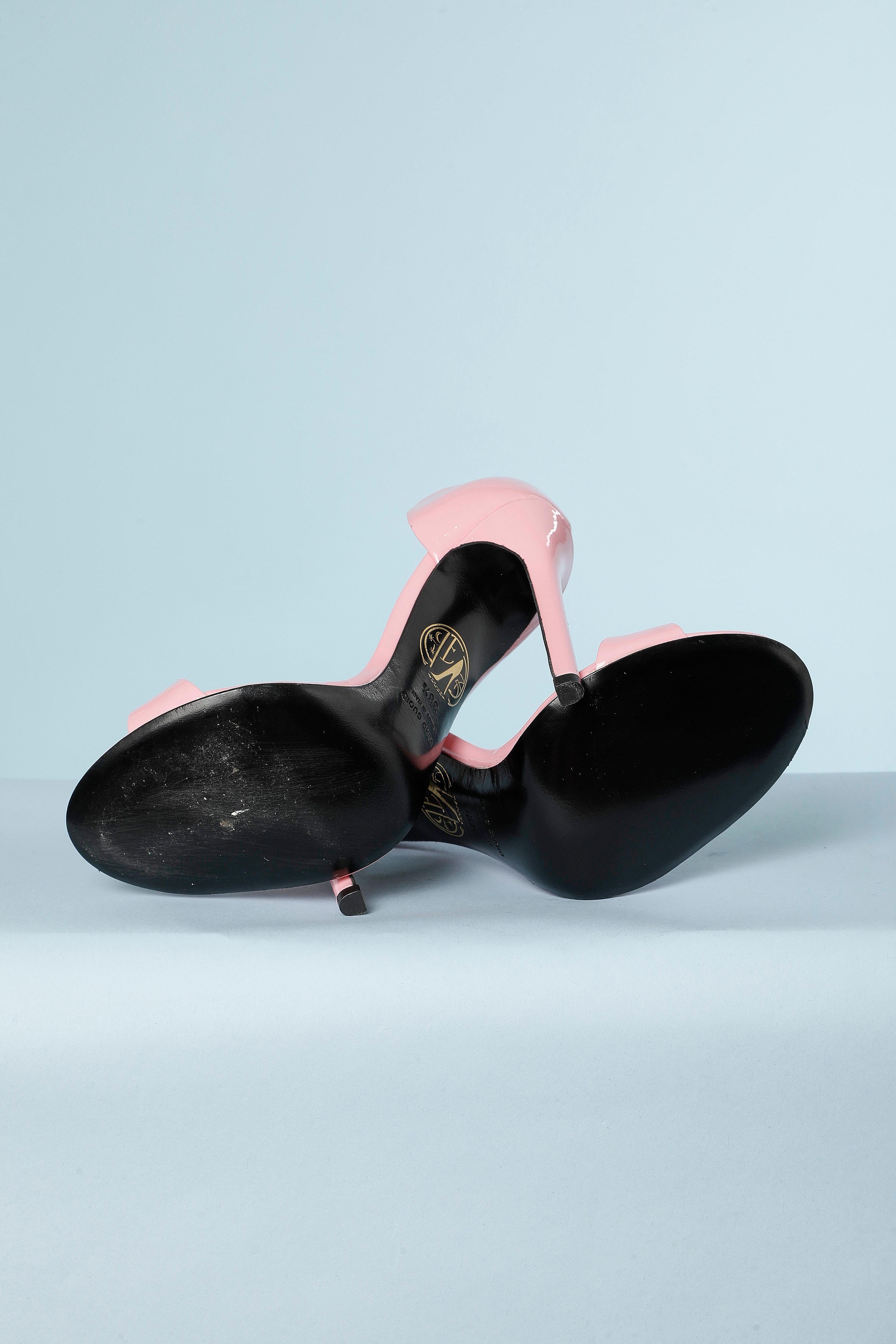 Women's Pink patent leather stiletto Maison Ernest pour Chantal Thomass 