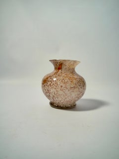 Pink / Peach Murano Glass Vase, Italy 1960s