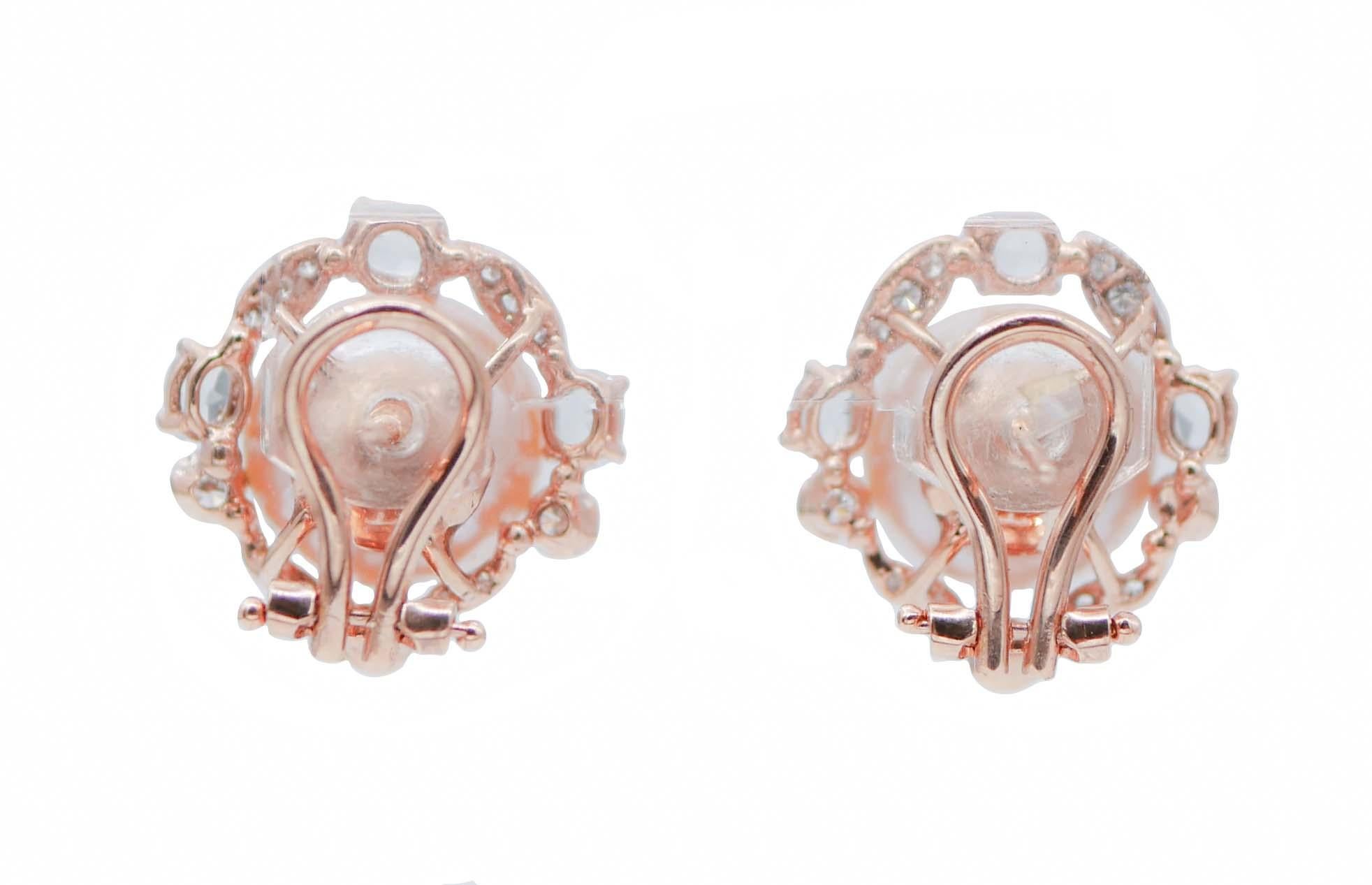 pink pearl earrings tiffany