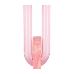 Pink-Pink Cochlea Della Liberazione Soils Edition Vase by Coki Barbieri