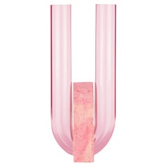Pink-Pink Cochlea Della Liberazione Soils Edition Vase by Coki Barbieri