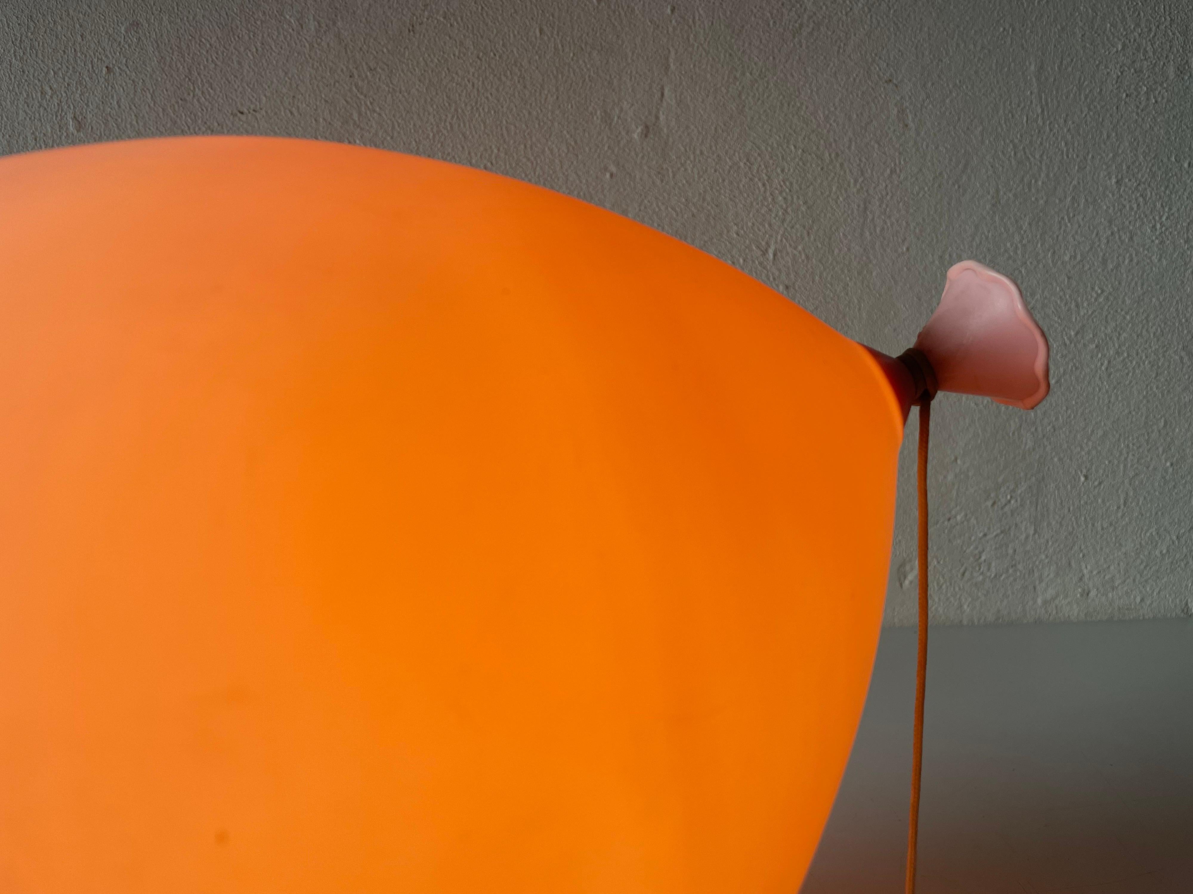 Applique en forme de ballon en plastique rose par Yves Christin pour Bilumen, 1970, Italie en vente 7