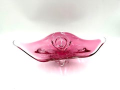 Pink Platter, Designed by Josef Hospodka, Chribska Skalrna, Czech Republic, 1960