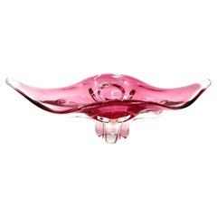 Pink Platter, Designed by Josef Hospodka, Chribska Skalrna, Czech Republic, 1960