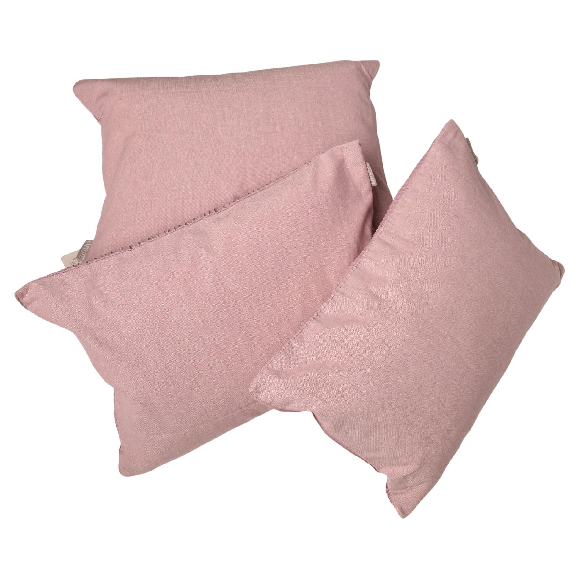 Altro Cuscini plissettati rosa in vendita
