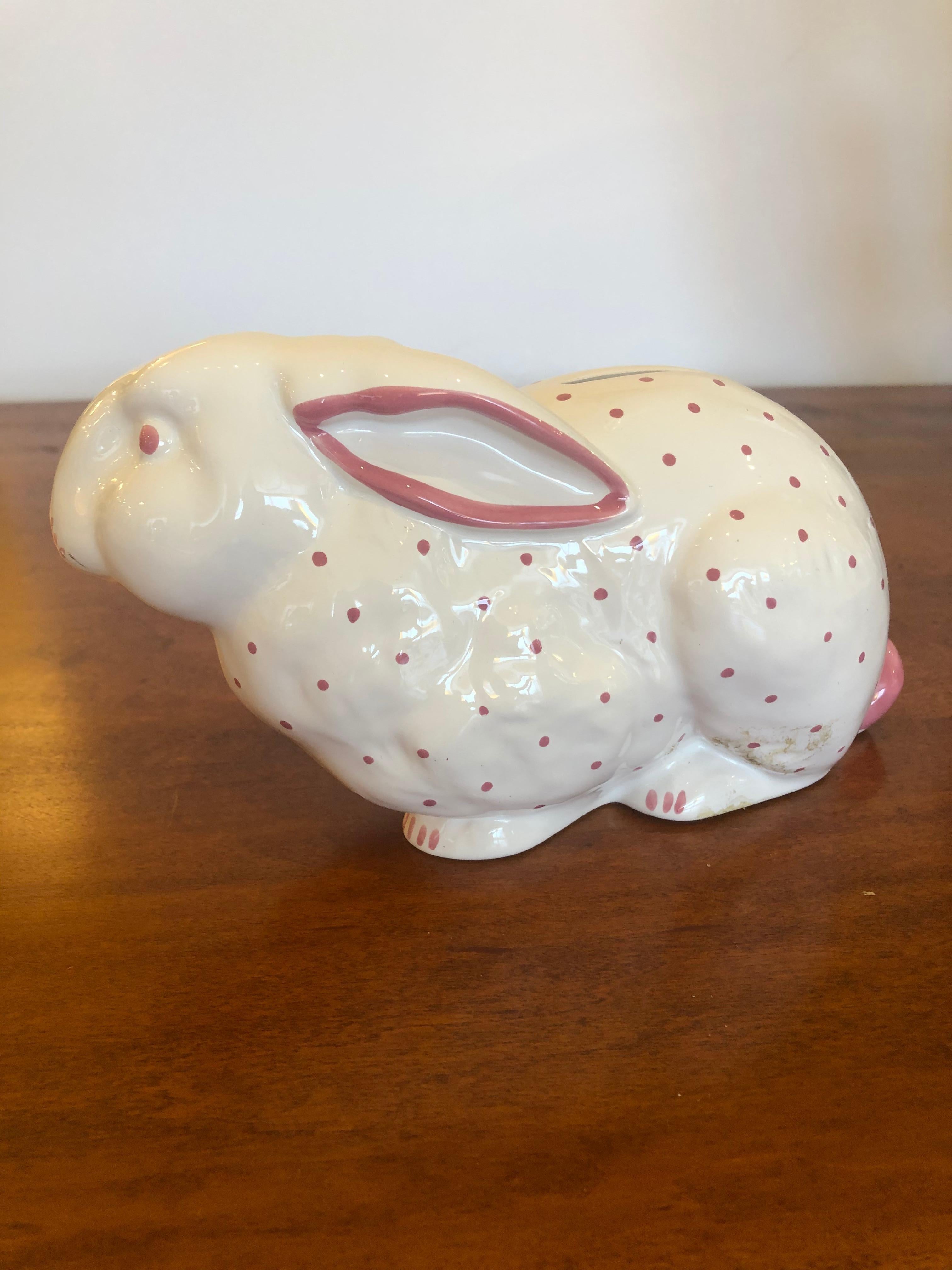 tiffany rabbit bank