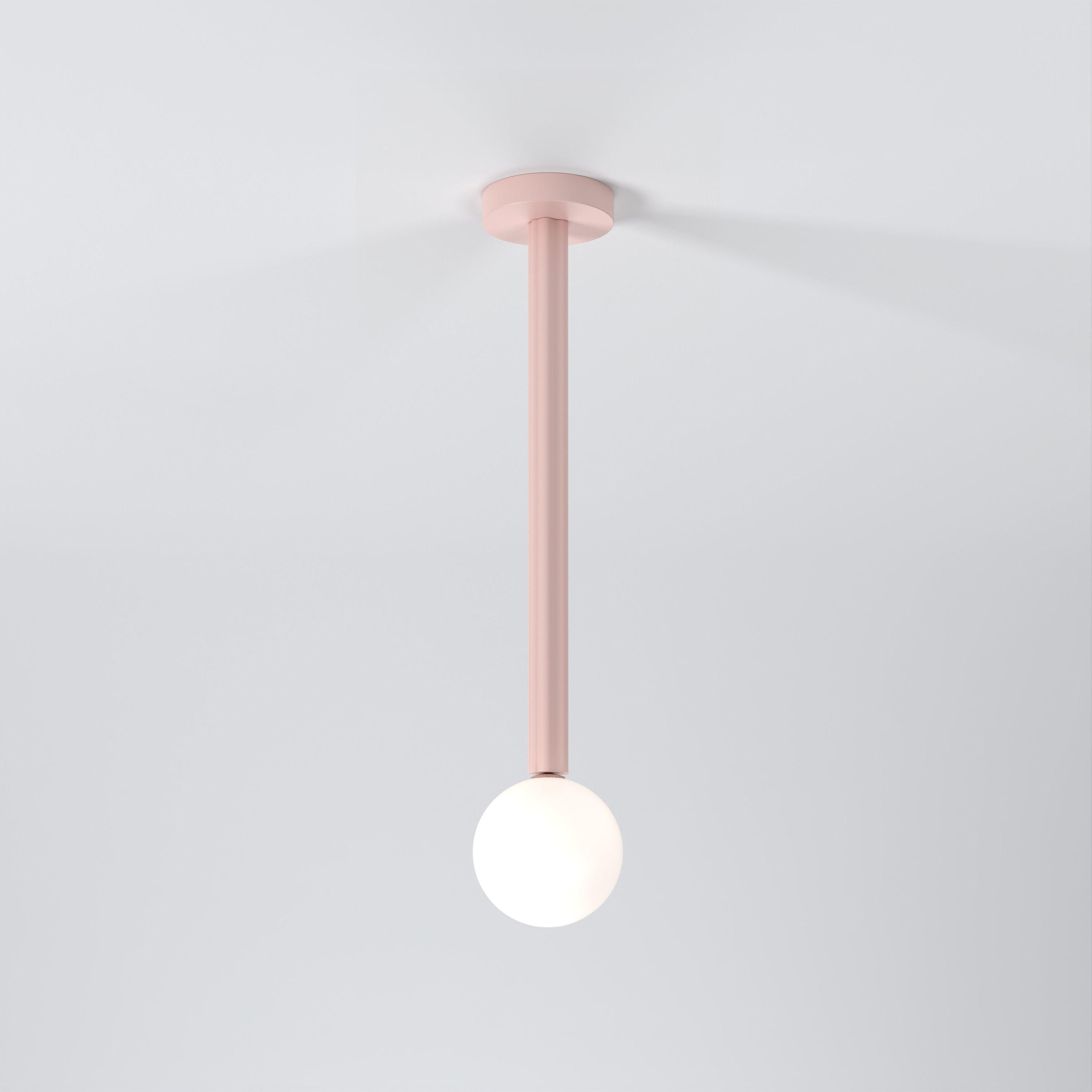 Lampada a sospensione Pink Profiles di Atelier A.Profiles
Dimensioni: D 13,5 x H 67,5 cm.
Materiali: Metallo verniciato a polvere, vetro bianco.

Disponibile in altri colori. Contattateci.

Tutte le nostre lampade possono essere cablate a seconda
