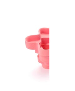Oggetto decorativo Pink Resonate in ceramica smaltata rosa di Ain Choi