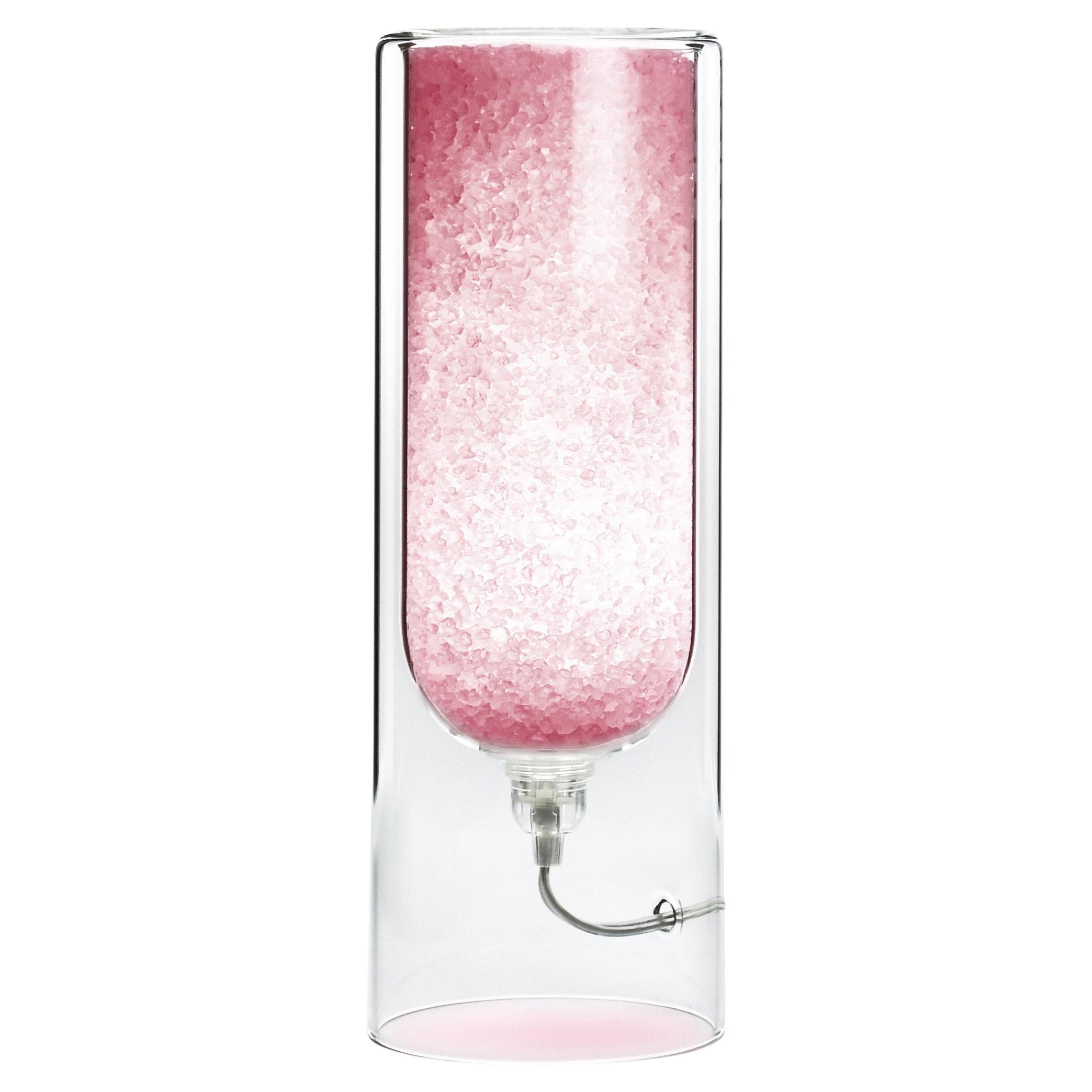 Lampe à poser Rocklumìna XXS rose de Coki Barbieri