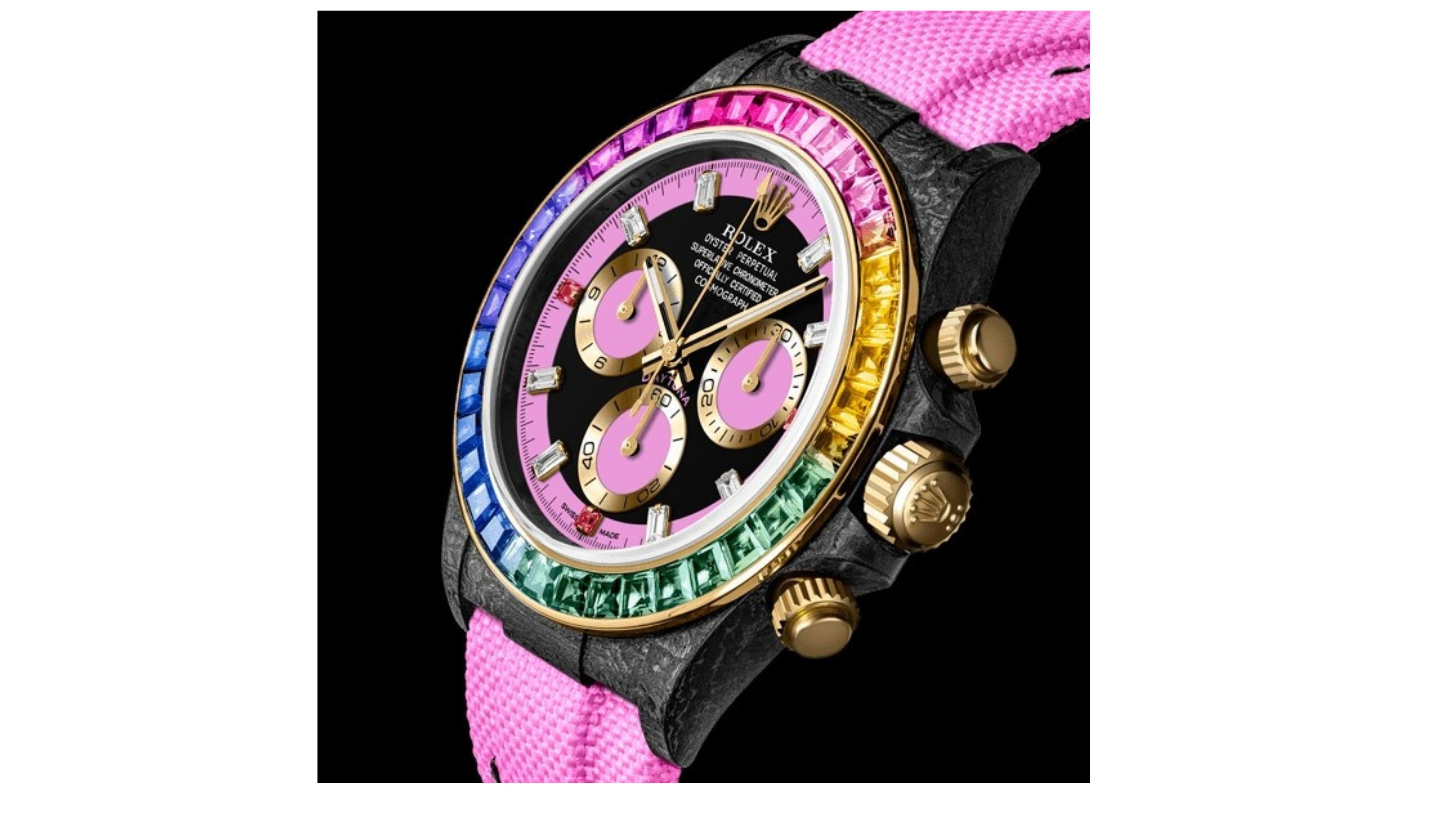 rolex daytona rainbow