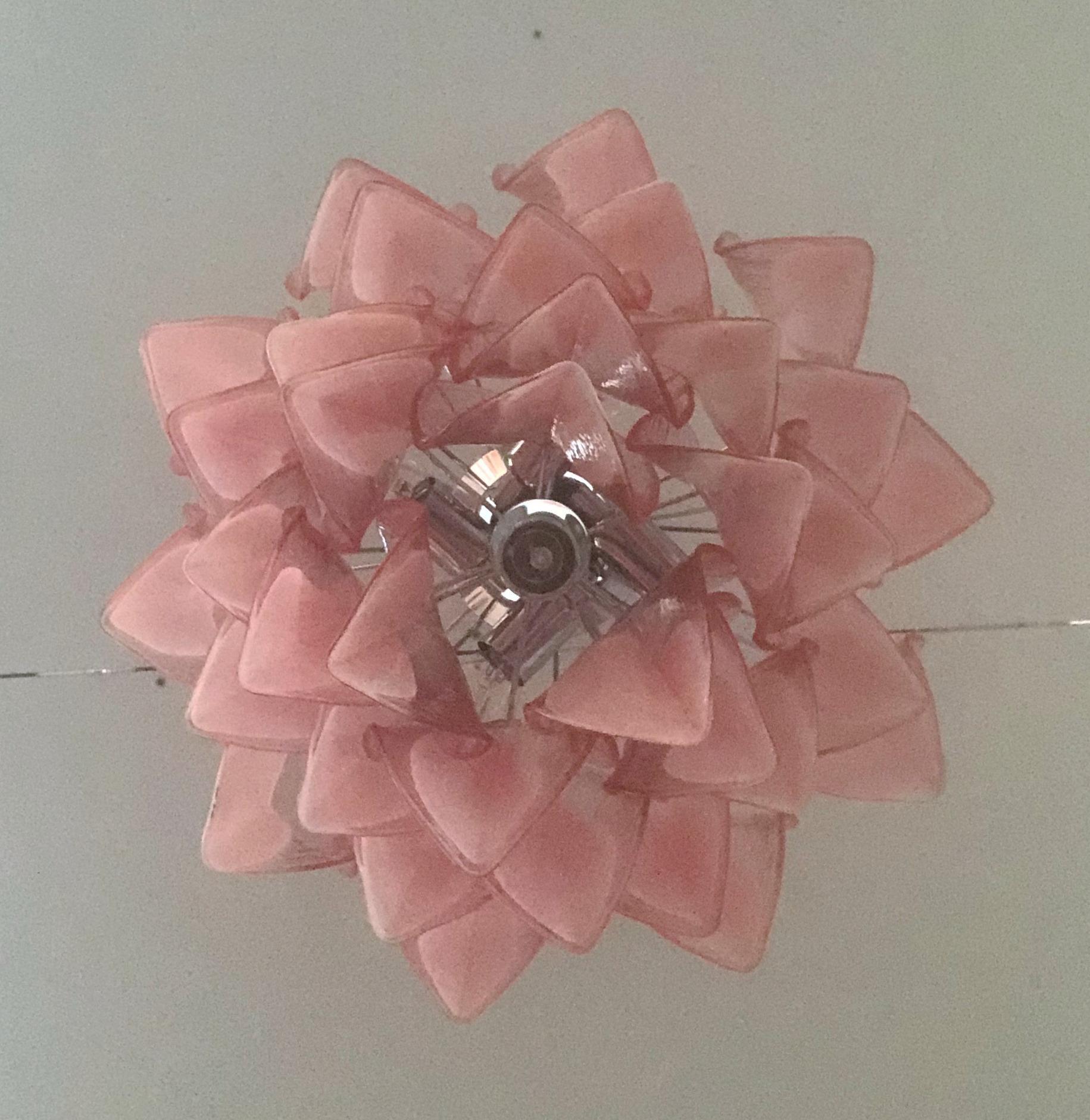 Lampadario Pink Rondine di Fabio Ltd in vendita 4