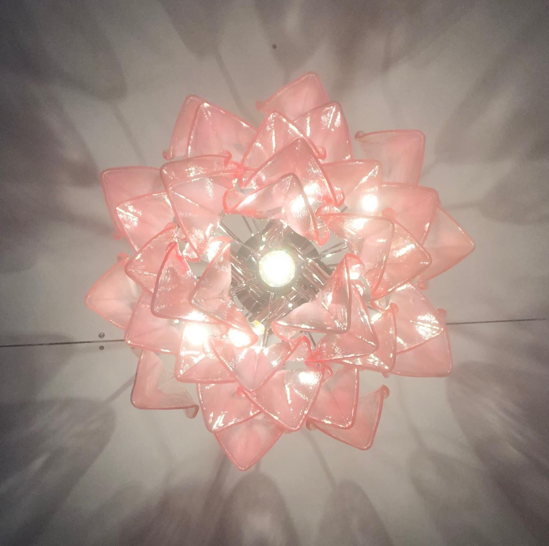 Lampadario Pink Rondine di Fabio Ltd in vendita 5