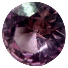 Zaffiro rosa 0,86 carati gemma rotonda