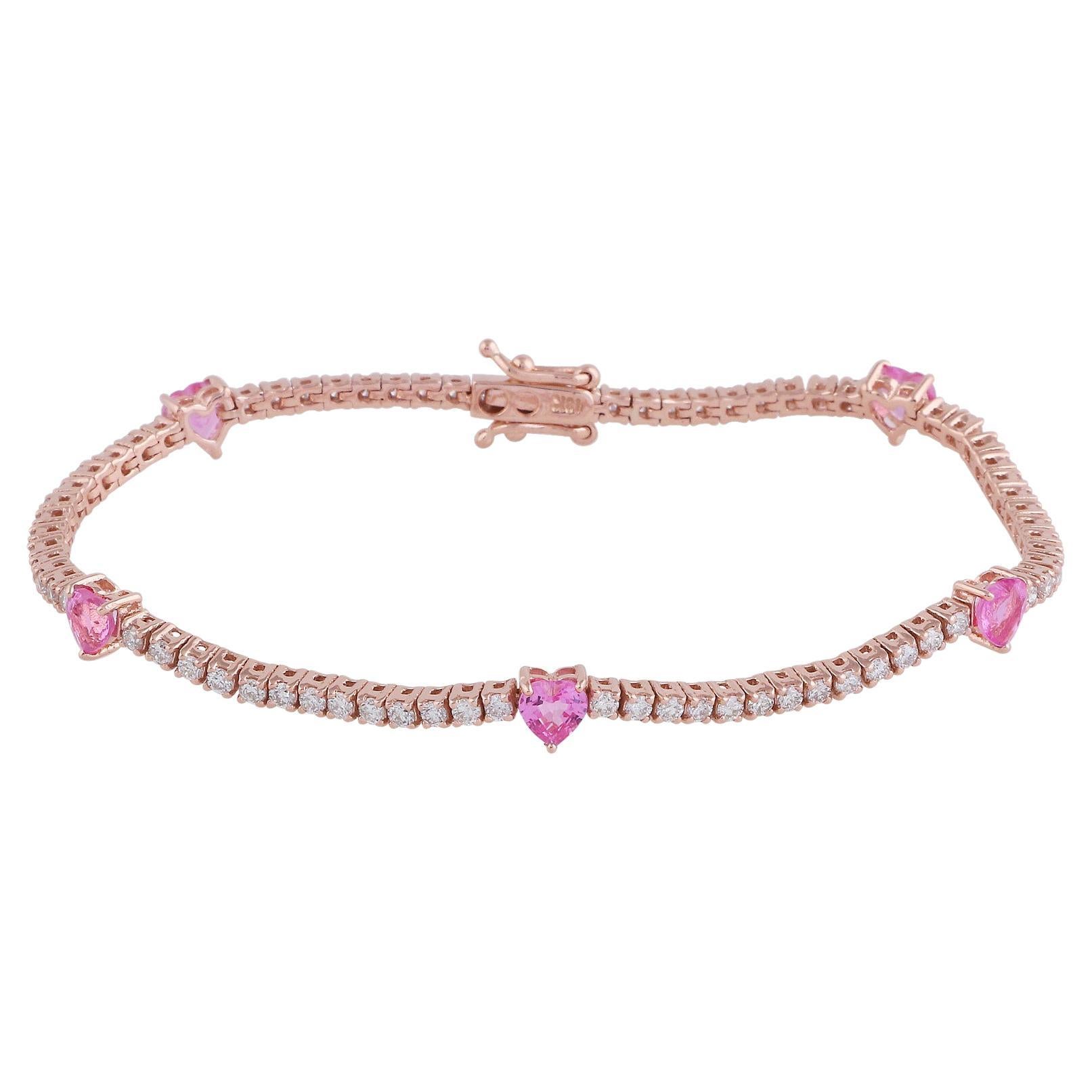 Pink Sapphire Triad Woven Bangle PGRC13175-0725 | Barron's Fine Jewelry |  Snellville, GA