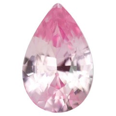 Pink Sapphire 1.60 ct Pear Natural Unheated, Loose Gemstone