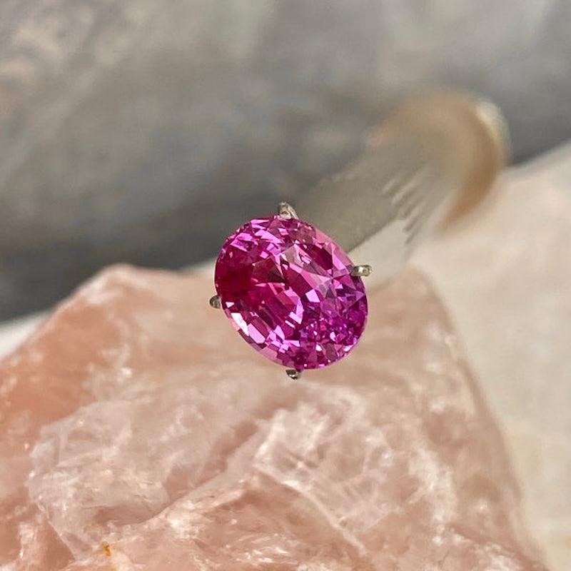 sapphire pink gemstones