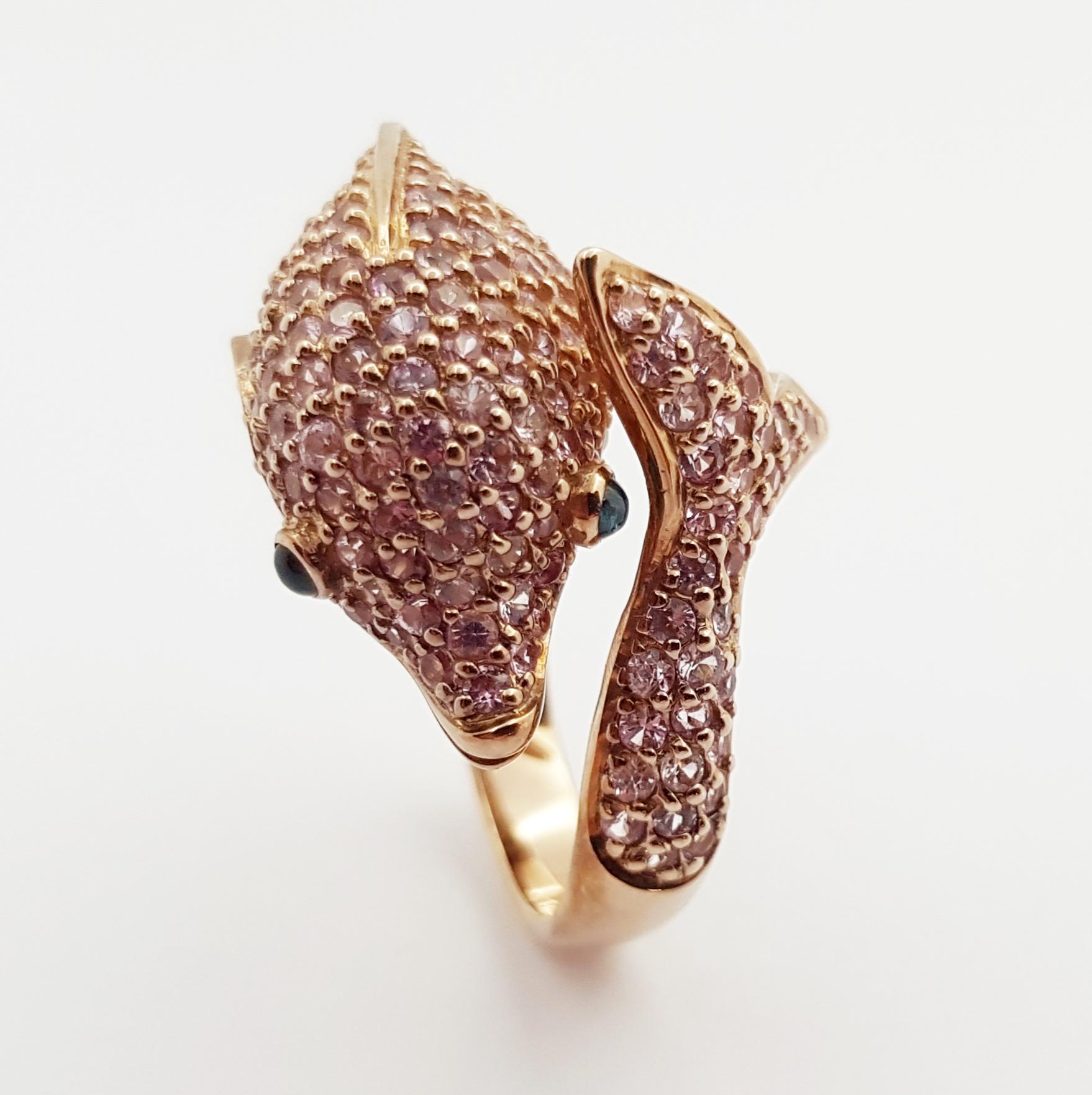 swarovski fox ring