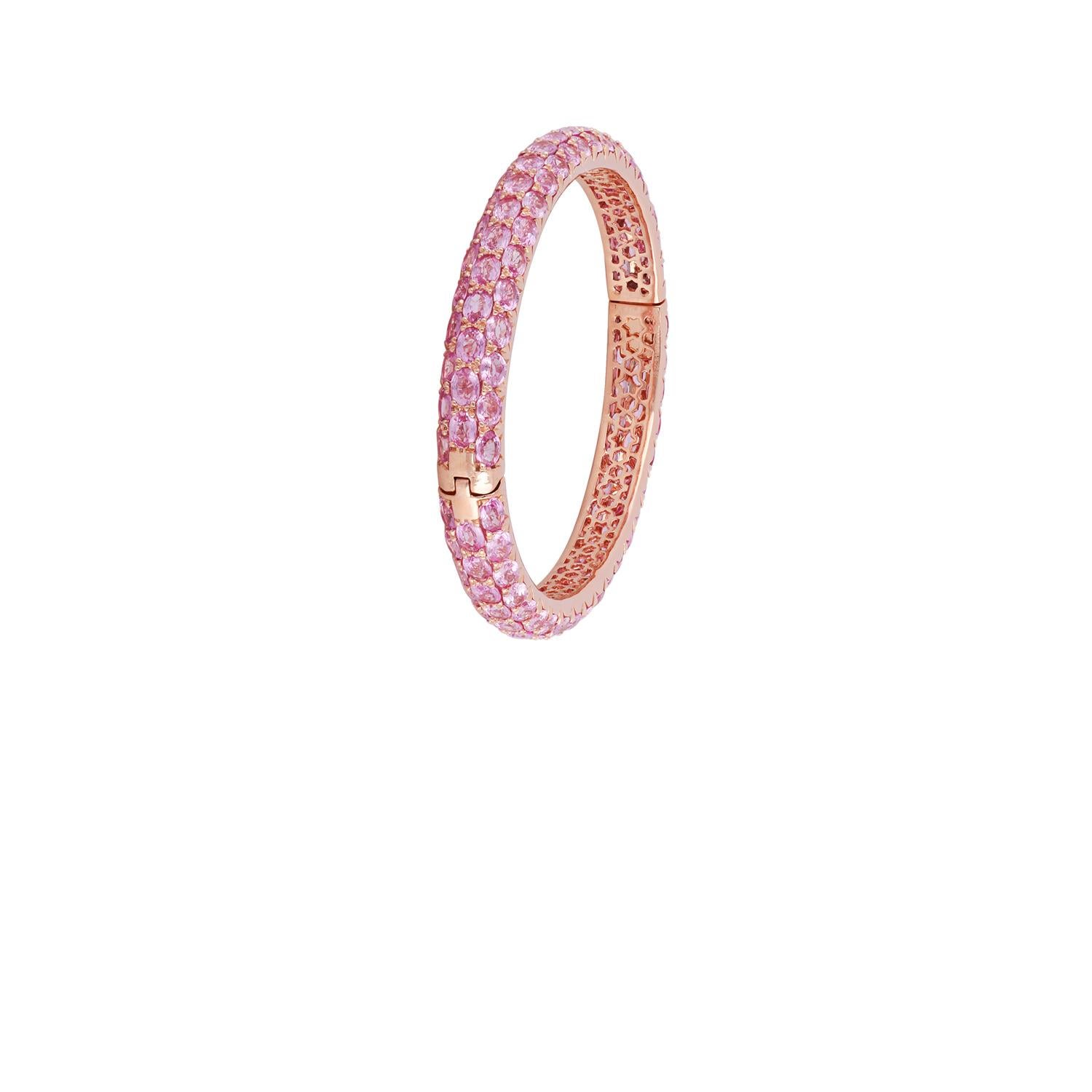 pink sapphire bangles