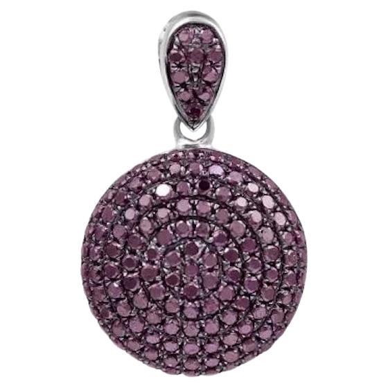 Pink Sapphire Elegant Fashion Pendant for Her 14K Gold For Sale