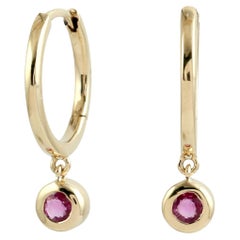 Pink Sapphire More Earrings