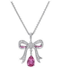 Sapphire Drop Necklaces