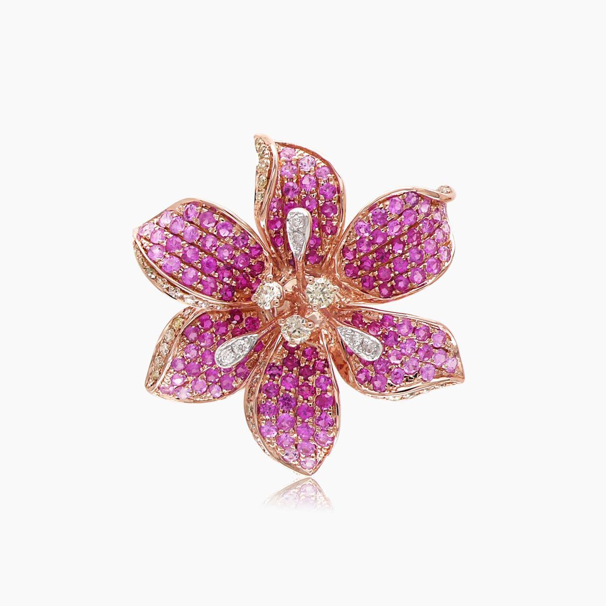Dimensions: 3.00x3.00x2.90cm
Color: 18K Rose Gold
Materials:
