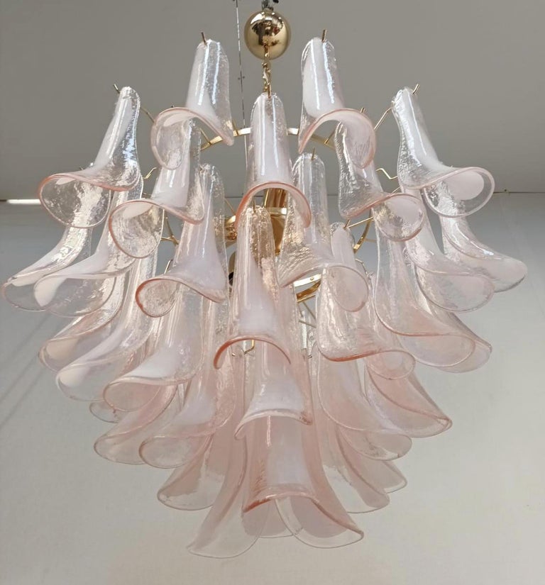 Pink Selle Chandelier by La Murrina In Good Condition For Sale In Palm Springs, CA