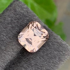 Pink Shade Golden Color Topaz Square Cushion Cut Faceted Gemstone from Katlang