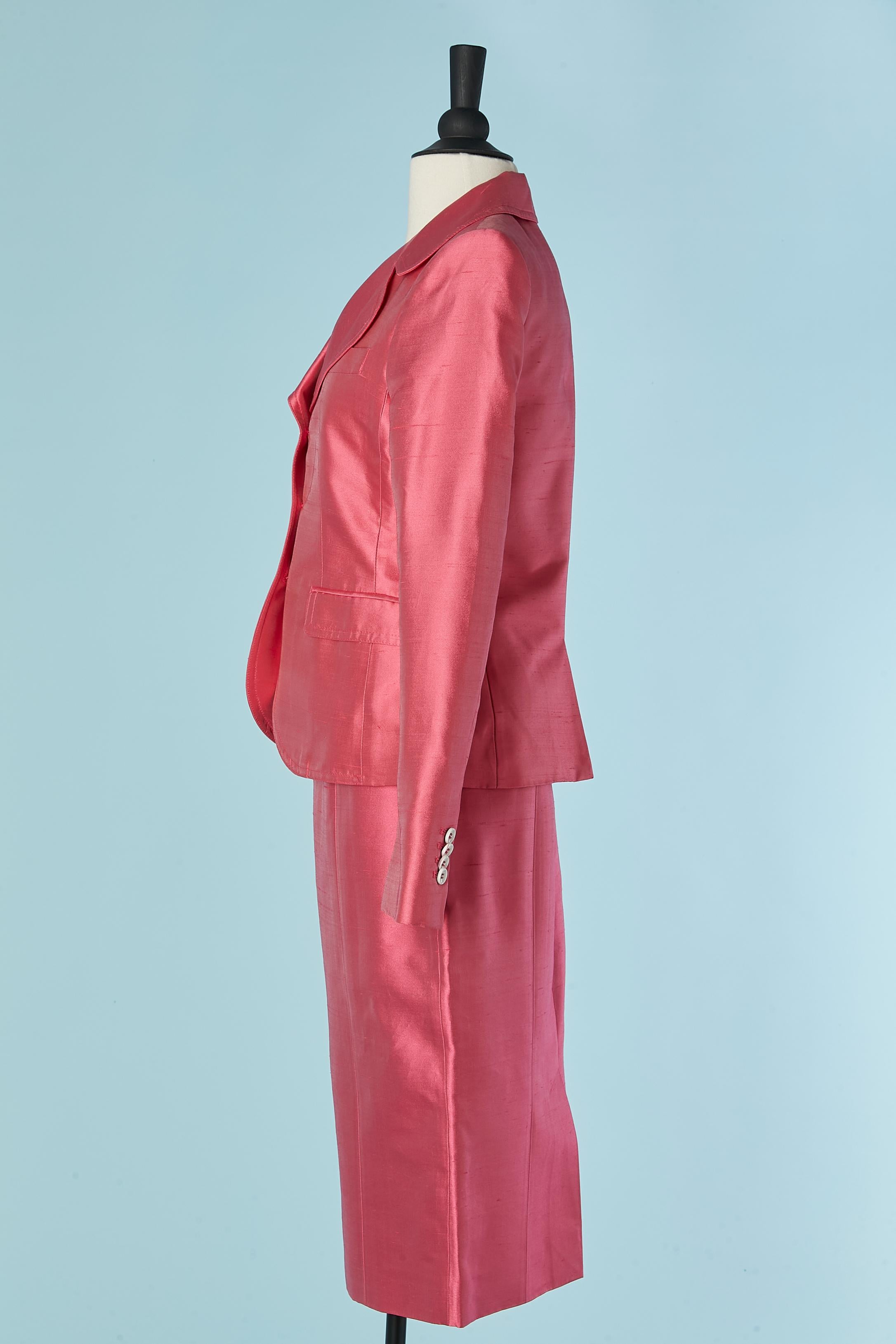 Combinaison jupe en soie et coton rose D& G. by DOLCE  & GABBANA Pour femmes en vente