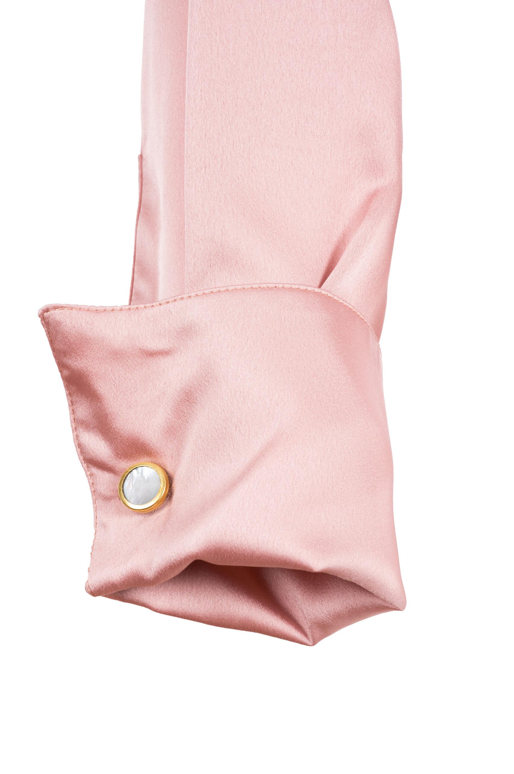 Women's Pink silk body shirt NWOT