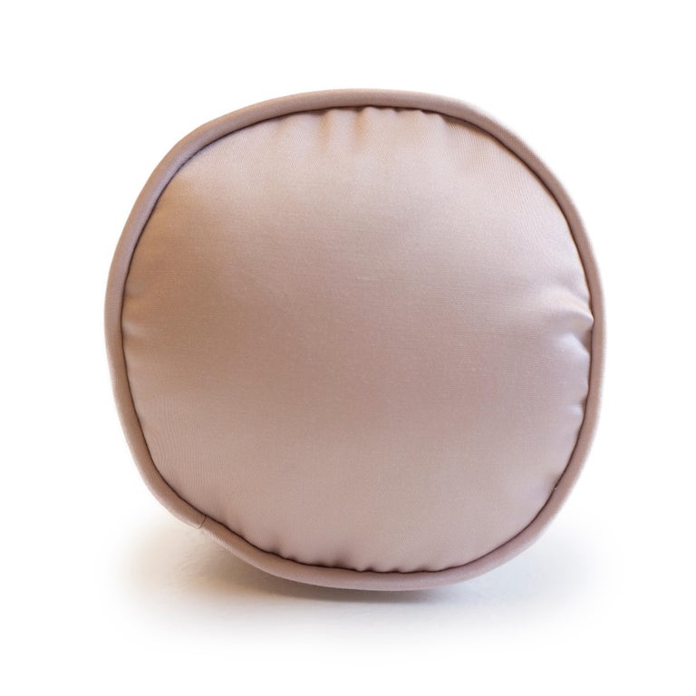 Pink Satin Bolster Pillows at 1stDibs pink bolster pillows