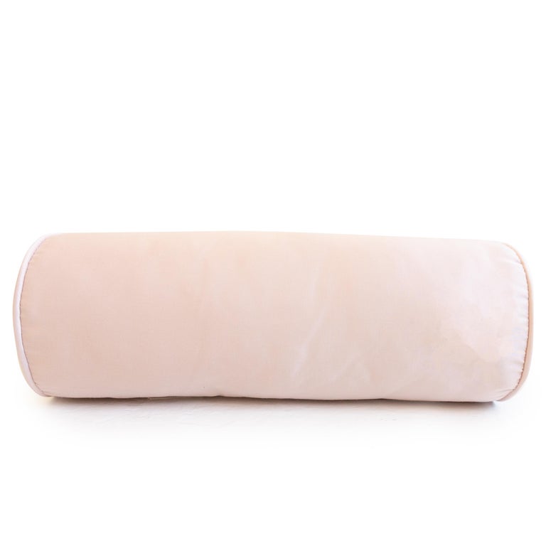 Pink Satin Bolster Pillows at 1stDibs pink bolster pillows
