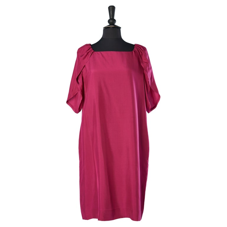 short pink hoco dresses Pink Homecoming Dresses,Modest Homecoming Dress,Short Homecoming Dress,HC00011, US14 / Burgundy